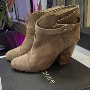 ✨️Rag & Bone Suede Boots - Light Brown Camel Boots